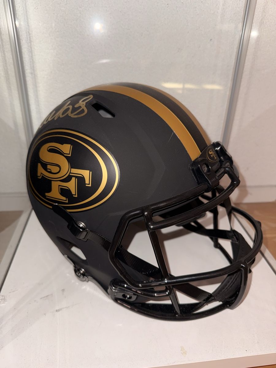 NFL Abbigliamento & accessori d'epoca: 49ers  Helm unterschrieben Deebo Samuels – Nuovo (secondo la descrizione) da Biel/Bienne venduto da Grizzly_13