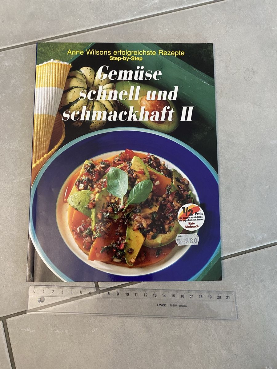 Libri: Anne Wilson Kochbuch: Gemüse – Usato da Hünenberg See venduto da lar_9zjk 4