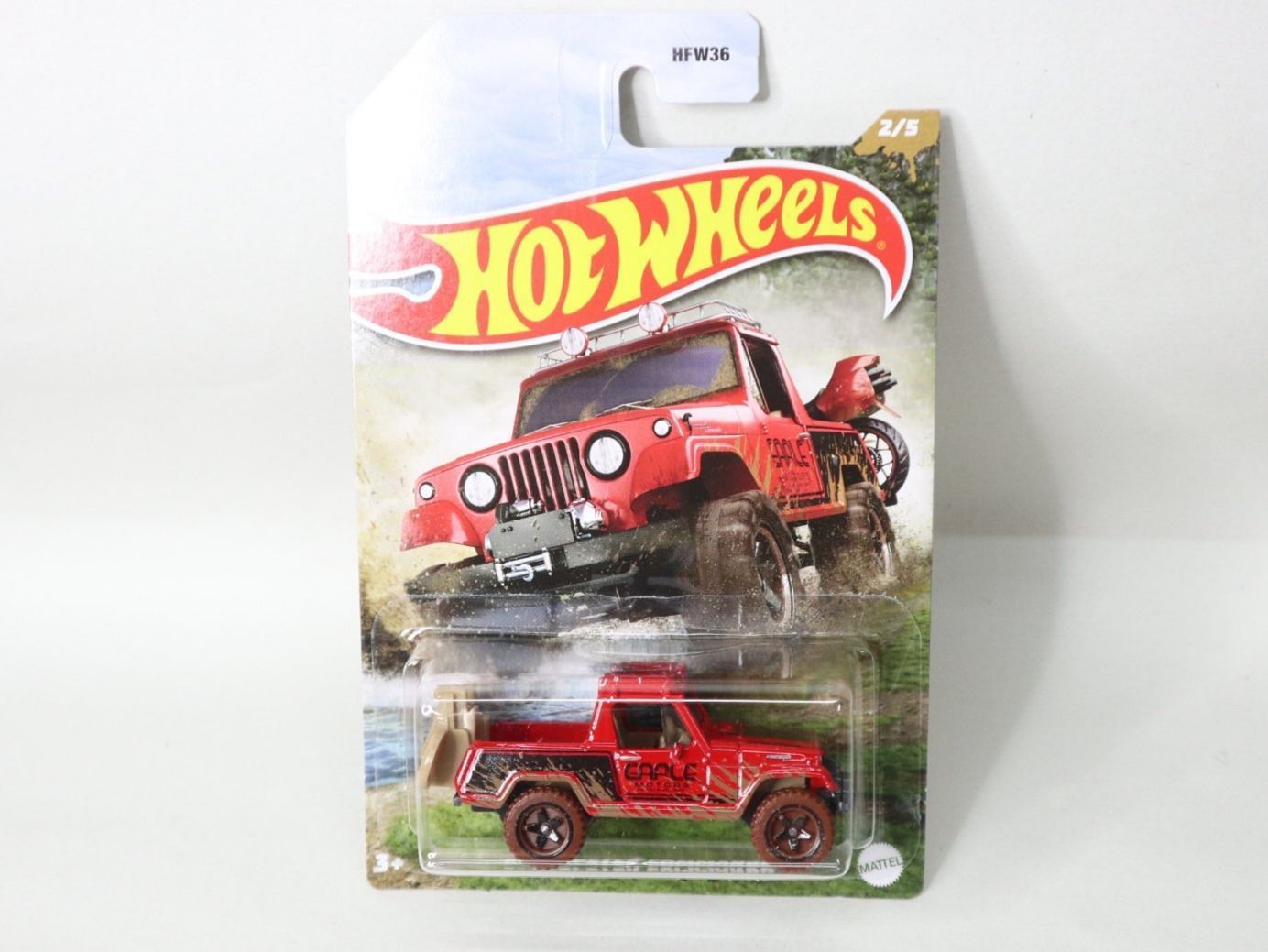 Hot Wheels Modellini d'auto: Hot Wheels 1967 Jeepster Commando Jeep mit Motorrad – Nuovo e nell'imballaggio originale da Eschenbach SG venduto da Astalavista