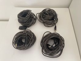 4x Delock aktives USB 2.0 Verlängerungskabel, 10 m