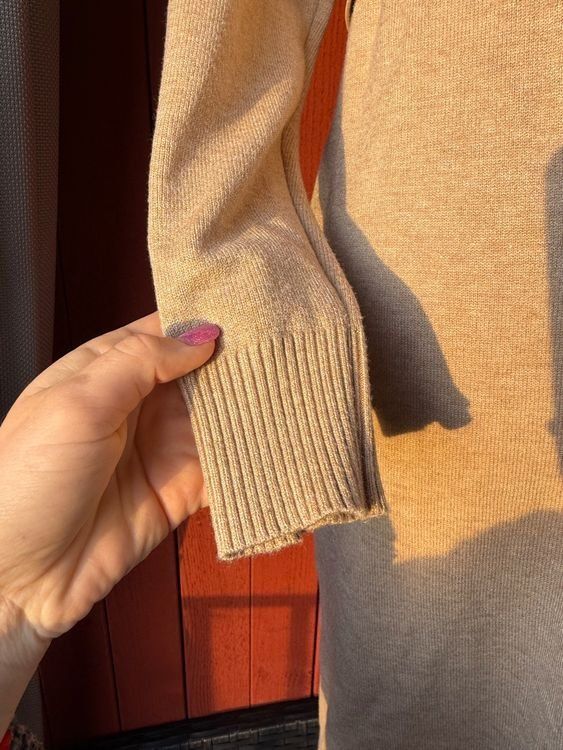 Maglioni & Felpe: Warmer Strickpullover, Rollkragen, beige, Grösse 38/M – Usato da Riehen venduto da edu_92w7 3