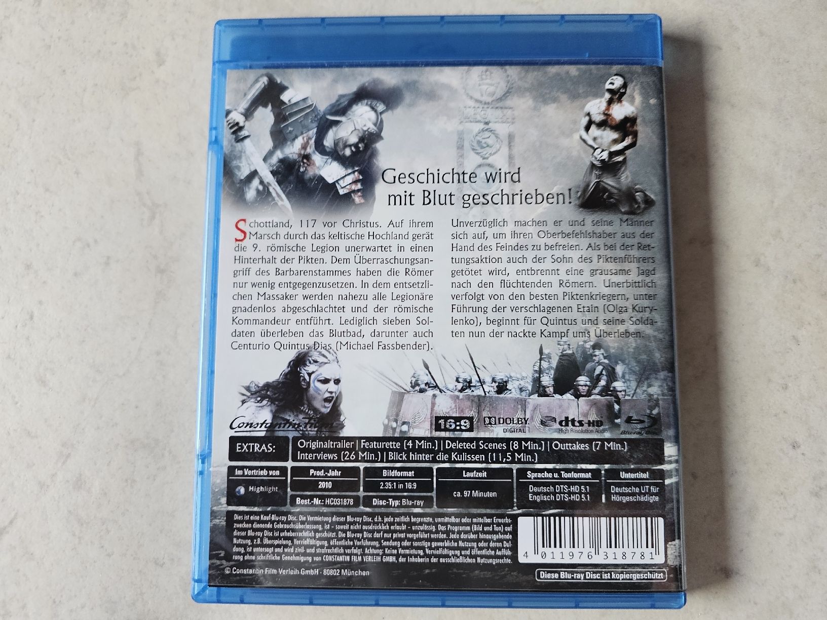 Tutti i DVDs: Centurion  -  Fight Or Die  /  Bluray – Usato da Schneisingen venduto da backstore24 1