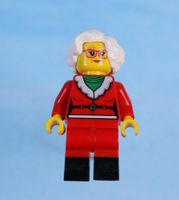 LEGO Minifigur Mrs. Claus - Red Jacket, Black Boots