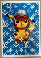Death: Cute Vuitton Pikachu, POP Art, signiert 20/100