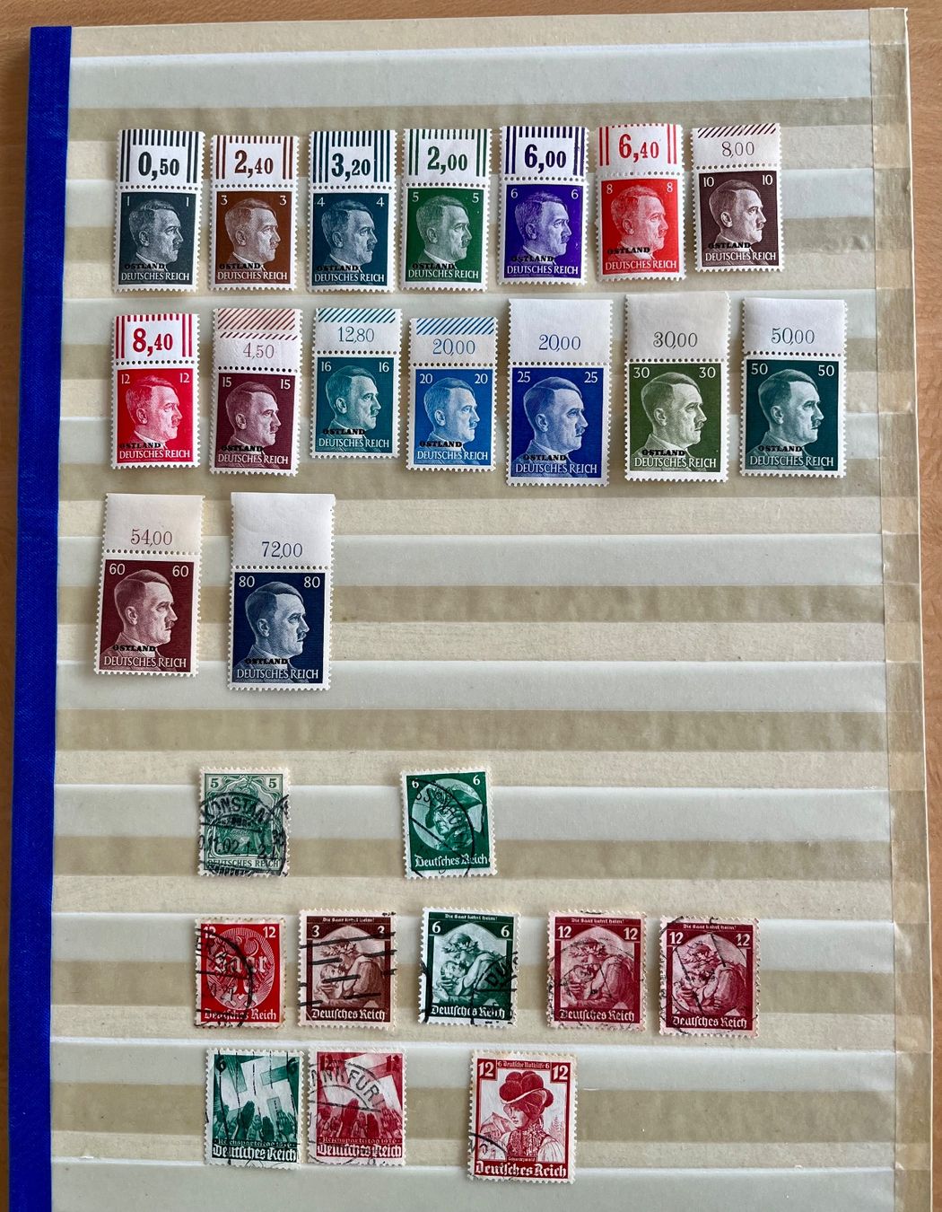 Tutti i francobolli: Briefmarken Deutsches Reich - 26 Marken – Usato da Rotkreuz venduto da urs_8zbx