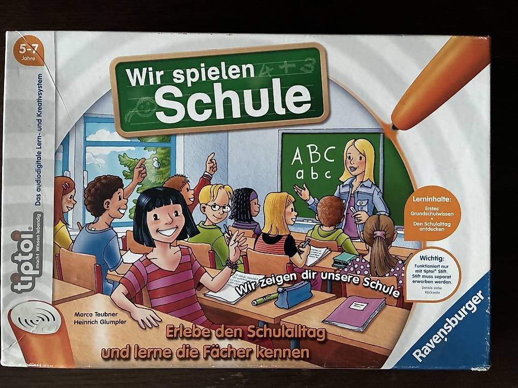 Giochi: Tiptoi. Wir spielen Schule – Usato da Zürich venduto da uts_789v