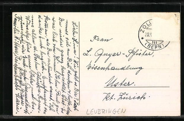 Cartoline postali: Leubringen, Bernisches Kinder-Sanatorium – Usato da Berlin venduto da bartko-reher 1
