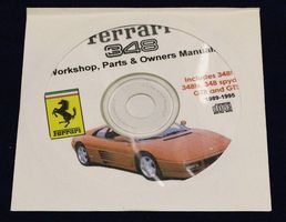 Ferrari 348 Workshop, Parts & Owners Manuals