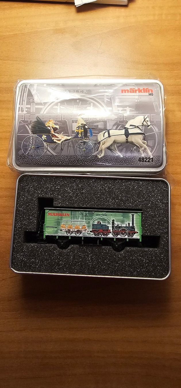 Märklin Modellini di ferrovie: IMA Sonderwagen Märklin – Nuovo e nell'imballaggio originale da Magden venduto da rtu123
