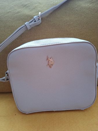 Sac bandoulière U.S. Polo Assn,  beige comme neuf!