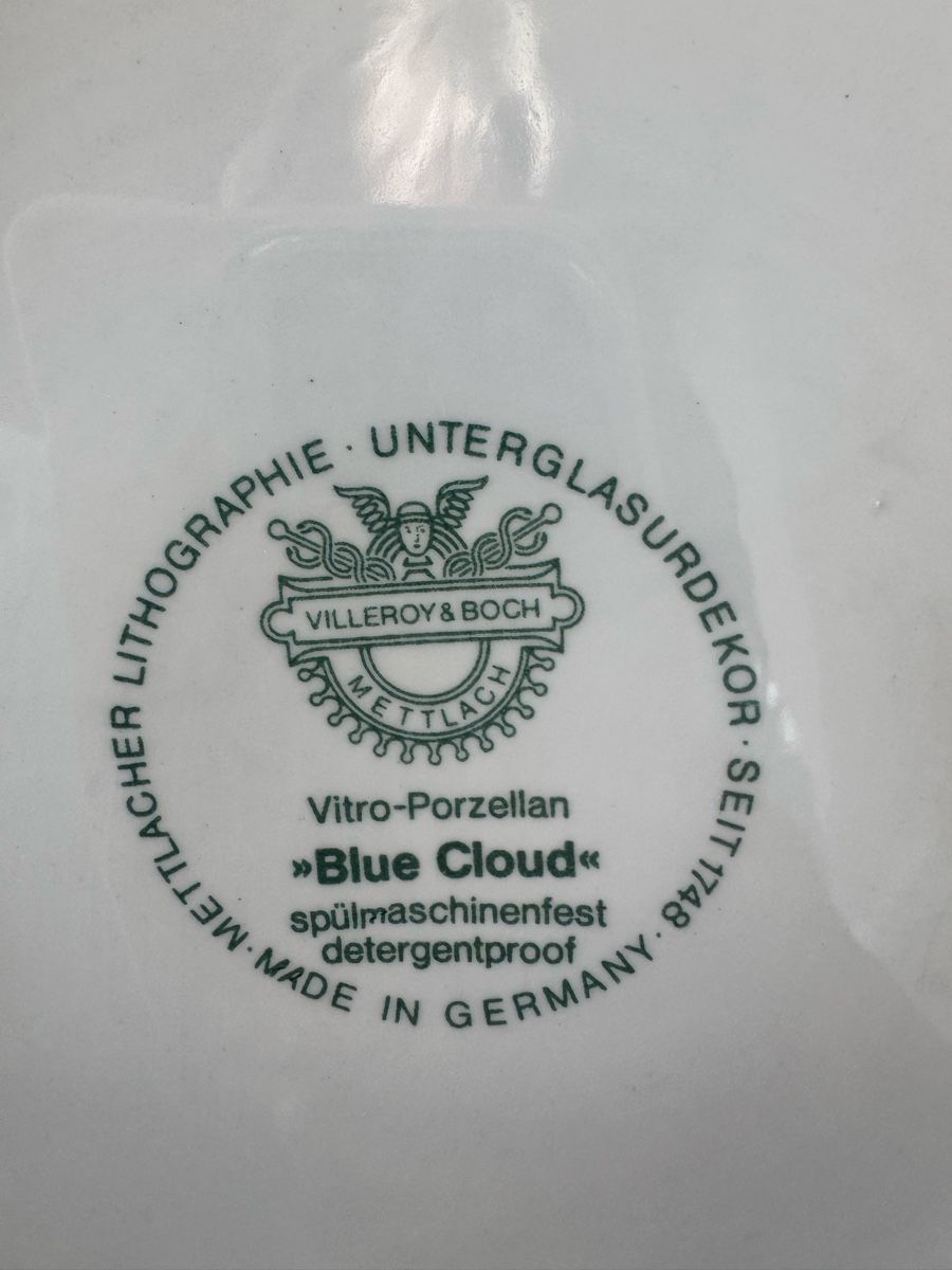 Villeroy & Boch Teekannen: Théière + cruche Villeroy & Boch Blue Cloud – Gebraucht aus Gilly von simalu01 3