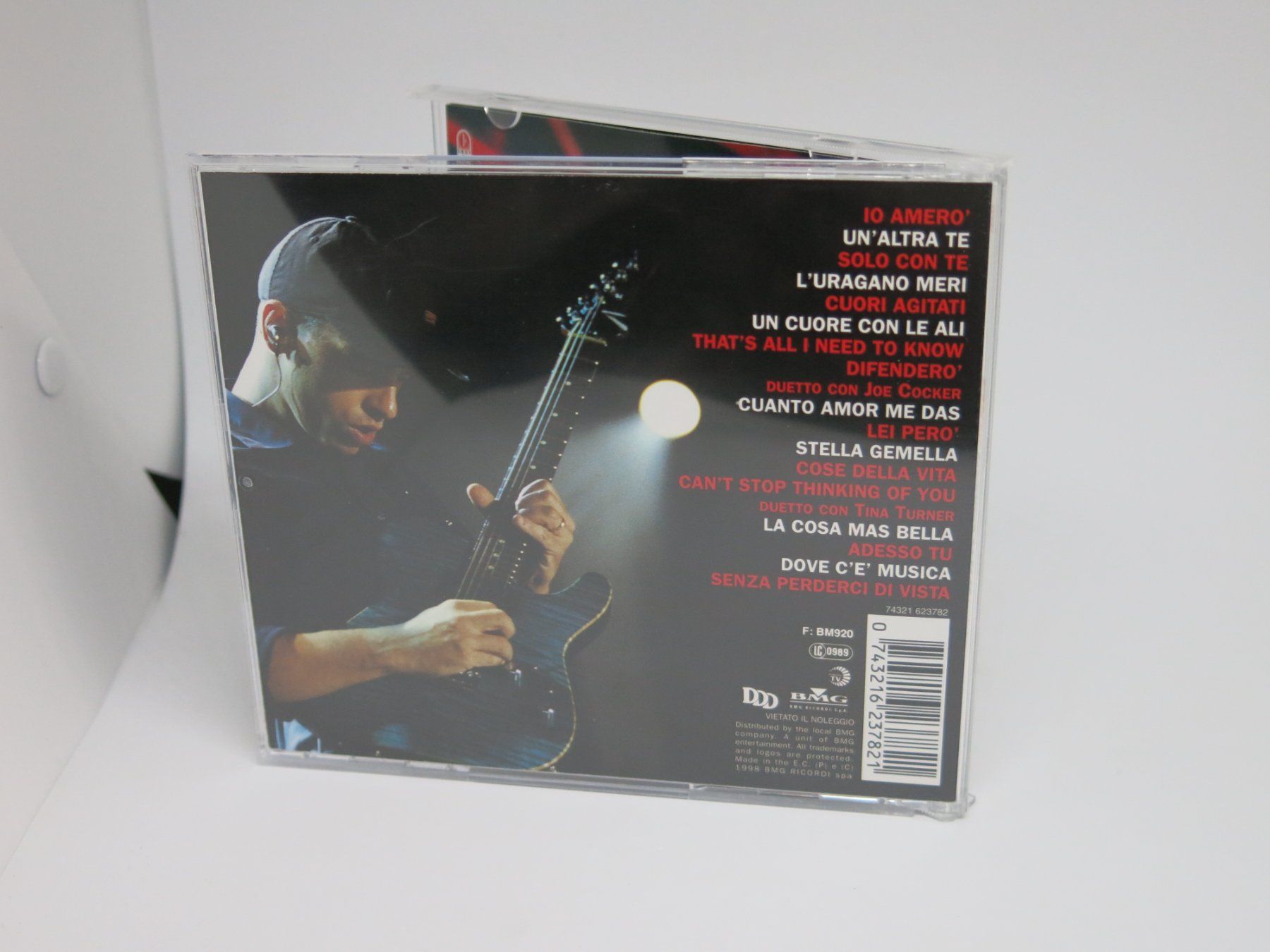 CD: CD  Eros Ramazzotti - Eros Live – Usato da Ernetschwil venduto da luisvonerni 2