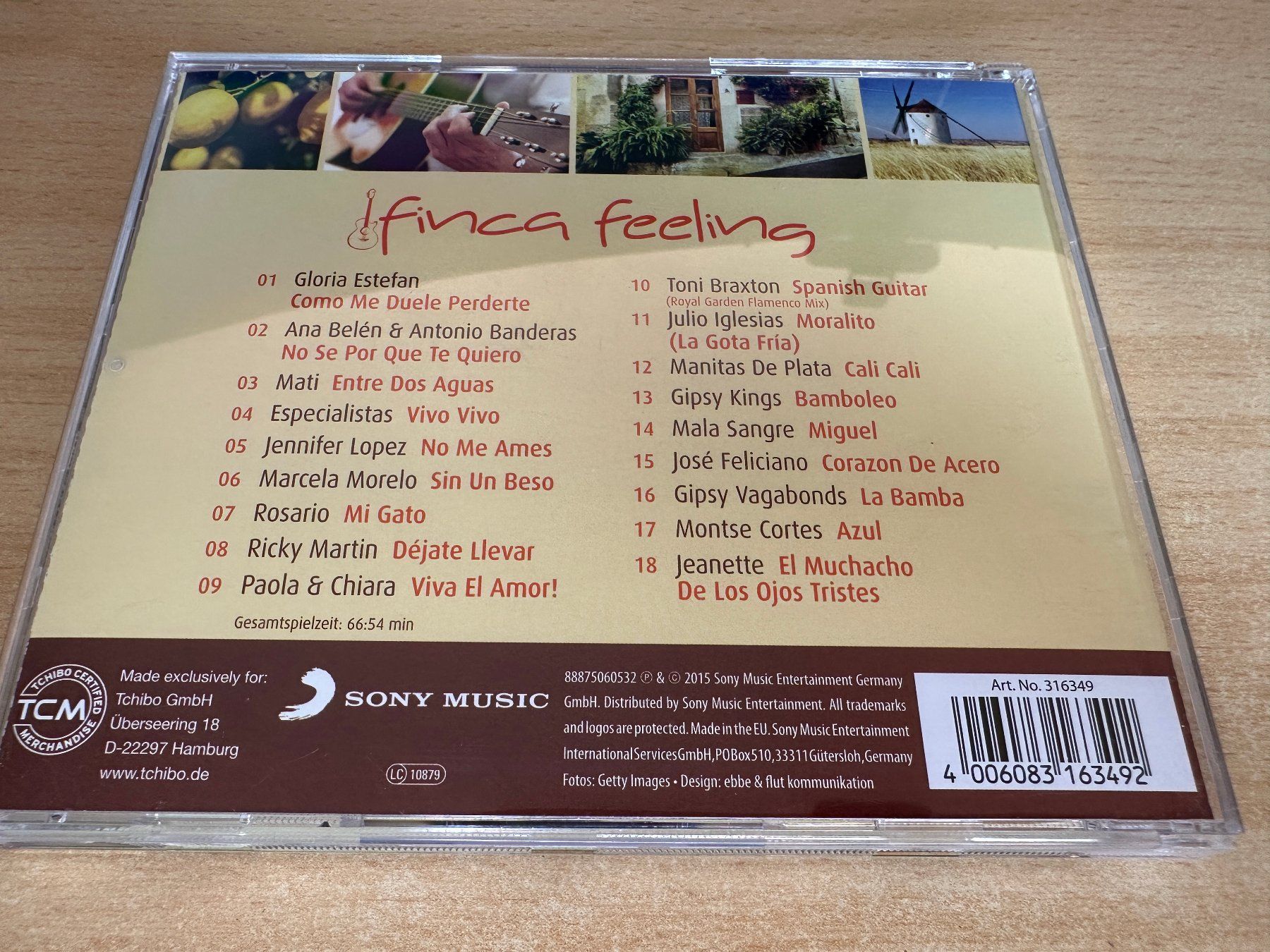 CD: N8 Various – Finca Feeling – Usato da Rikon im Tösstal venduto da Alpenmutz 1