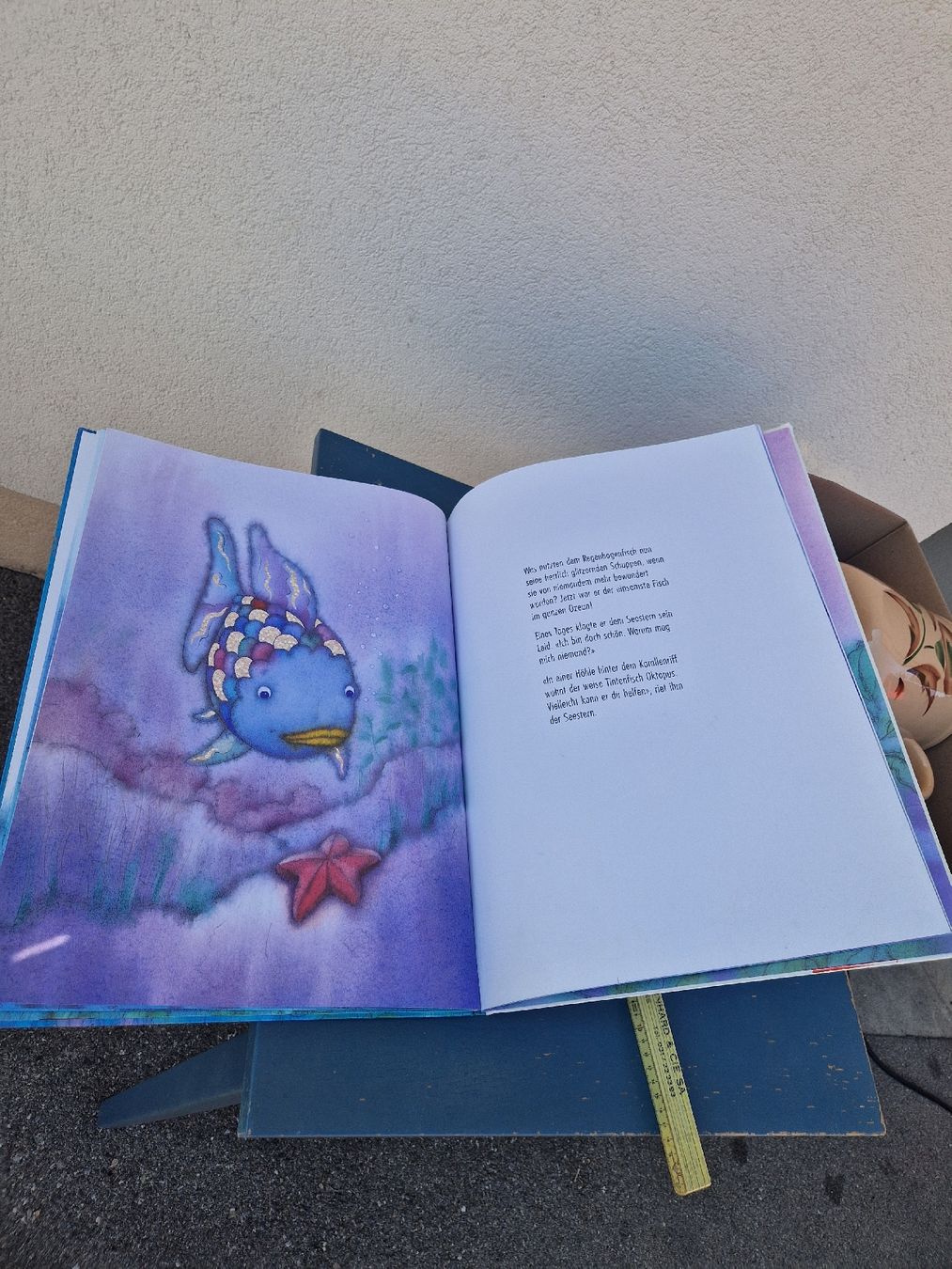 Bücher: Kinderbuch Der Regenbogenfisch Marcus Pfister. Grossausgabe – Gebraucht aus Mörigen von Clio111 8