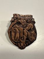 Fasnacht Basel Kupfer 1920 Plakette