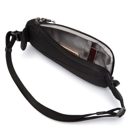 Pacsafe Borse: Pacsafe Sling Pack Vibe 150 - Jet Black – Nuovo e nell'imballaggio originale da St. Gallen venduto da sportglobe 4