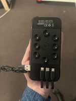 Power Bank 10000mAh with Wireless Charging and Cables