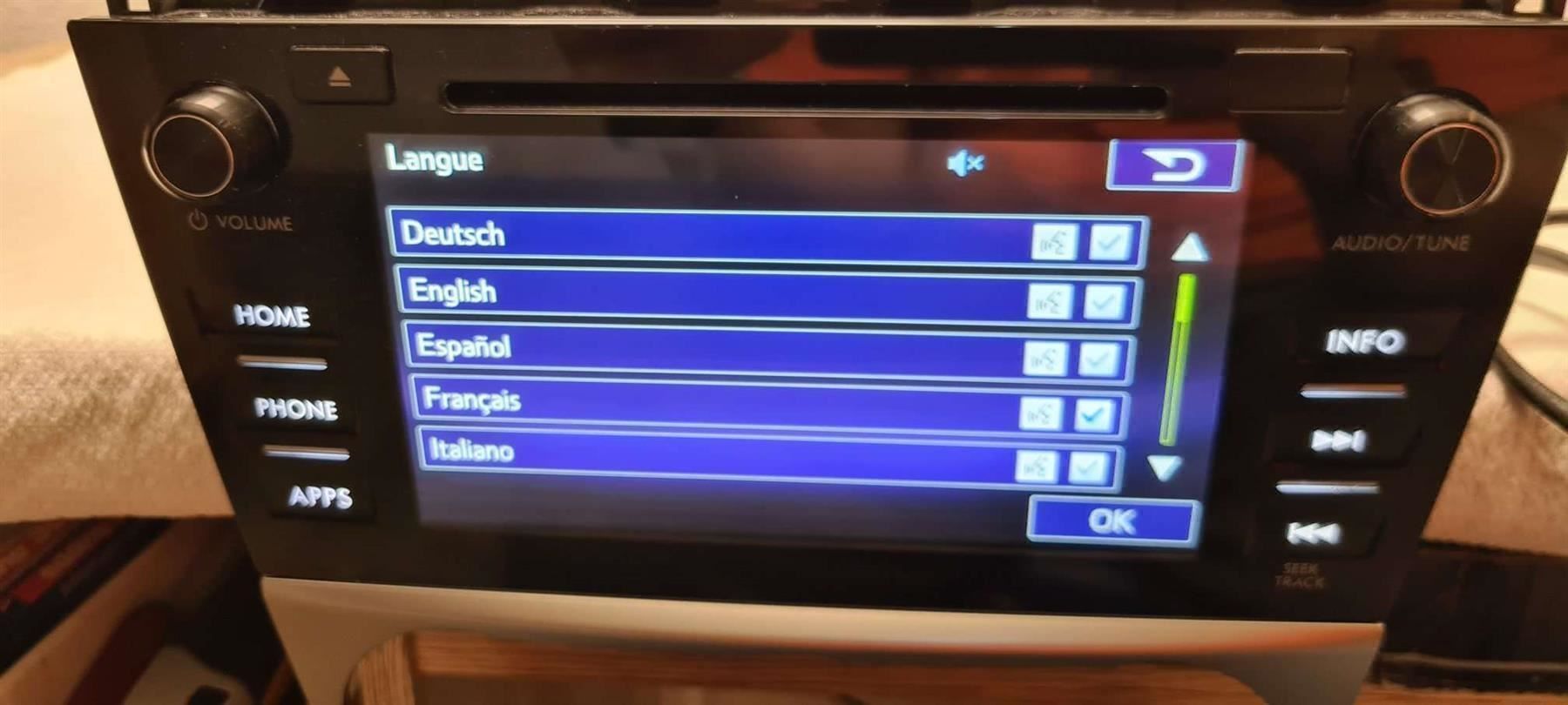 Radios: Autoradio GPS  Subaru 86201FJ481 2017 – Gebraucht aus Collonges von arashee 7