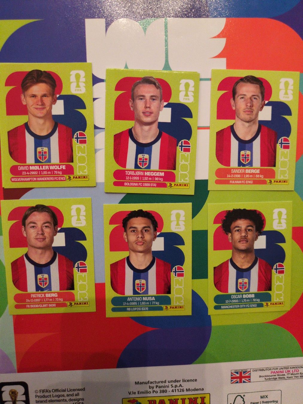 Panini Carte collezionabili: Panini Norwegen Set – Nuovo (secondo la descrizione) da Rapperswil SG venduto da sau_p7ft