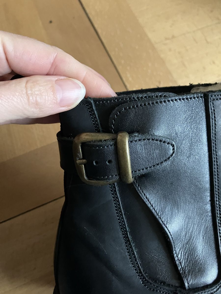 Damenschuhe: Lederschuh gefüttert mit Lammfell – Gebraucht aus Zürich von annalaila 3