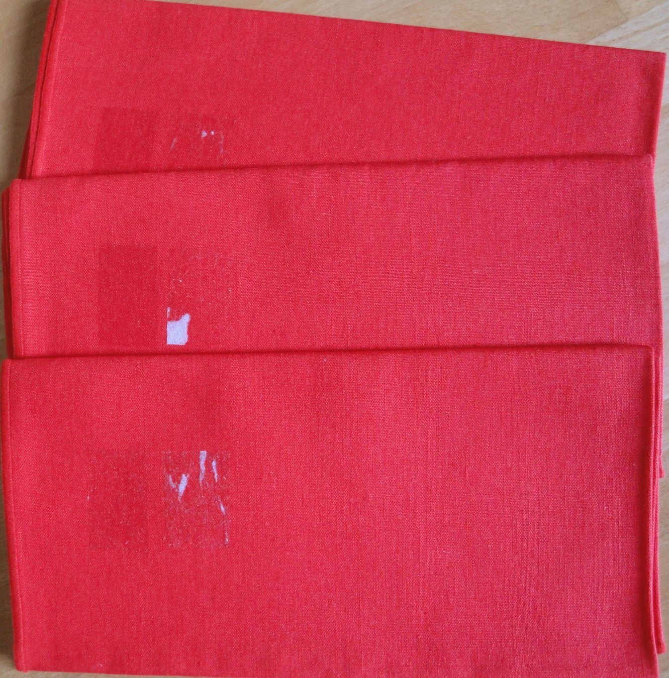 Stoffe: 3 SCHÖNE STOFF TISCHSETS MIT STOFF SERVIETTEN – Neu (gemäss Beschreibung) aus Birsfelden von Emporio82 6
