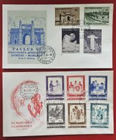 VATIKAN INDIEN MARTYRER UGANDA ABSENDER OBERWIL ZUG 1965 FDC