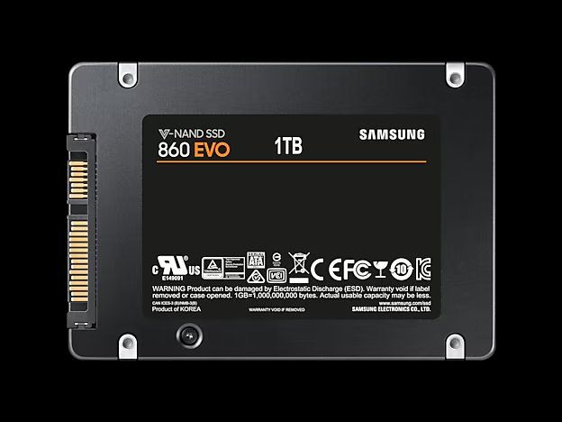 Samsung Dischi rigidi: Samsung SSD 860 EVO 1TB 2.5" – Usato da Eschenz venduto da MARQSEC