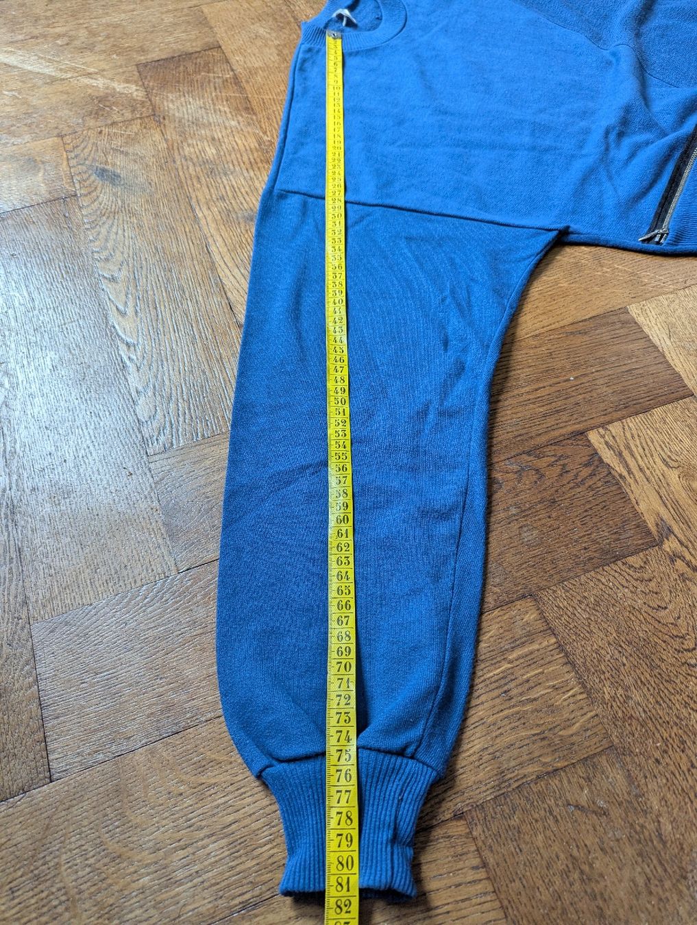 Maglioni & Felpe: Vintage pullover mit zip blue size L-XL – Usato da Lausanne venduto da GTX223807VTG 9
