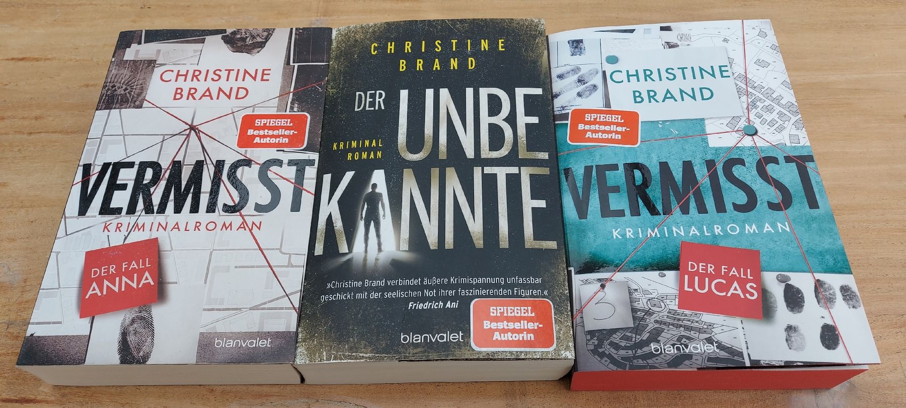 Libri: 3 Romane Christine Brand – Usato da Thal venduto da elena0303