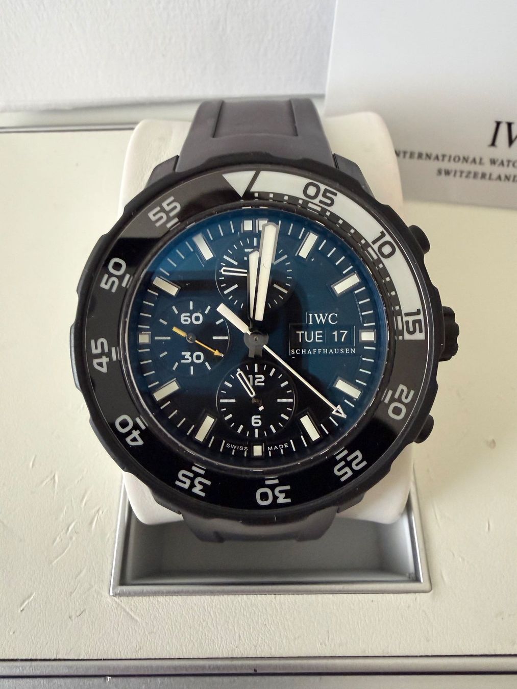 IWC Orologi: IWC Aquatimer Edition Galapagos – Usato da Männedorf venduto da Suvretaner 2