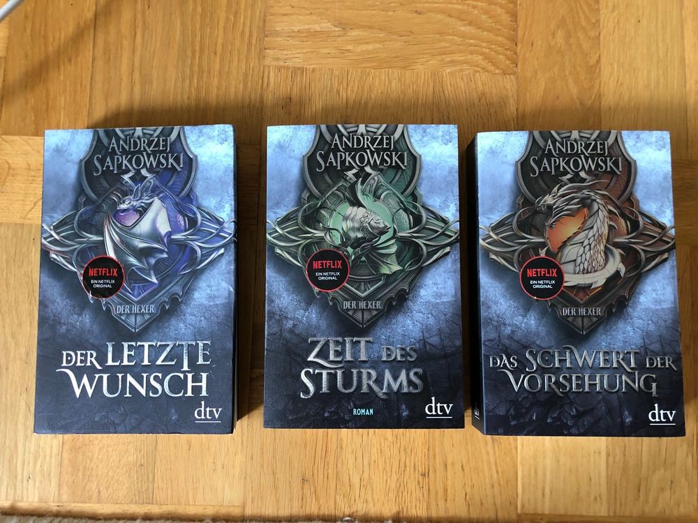 The Witcher Die Bücher Set von Teil 1 3 Kaufen auf Ricardo