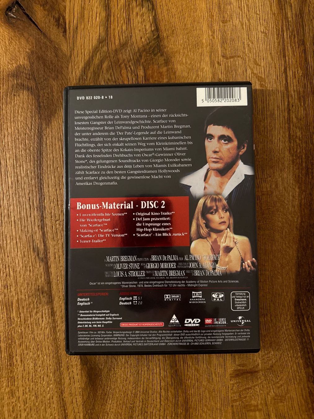 Tous les DVDs: Scarface (1983) DVD – D'occasion à Zürich par Gekuu 1