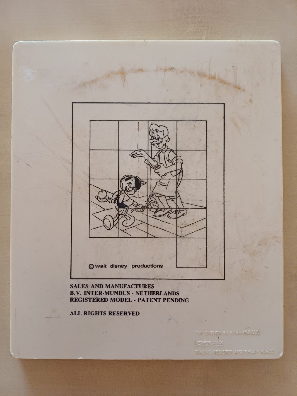 Disney Puzzle: Puzzle scorrevole Pinocchio, vintage – Usato da Gordevio venduto da bre_jwm5 3