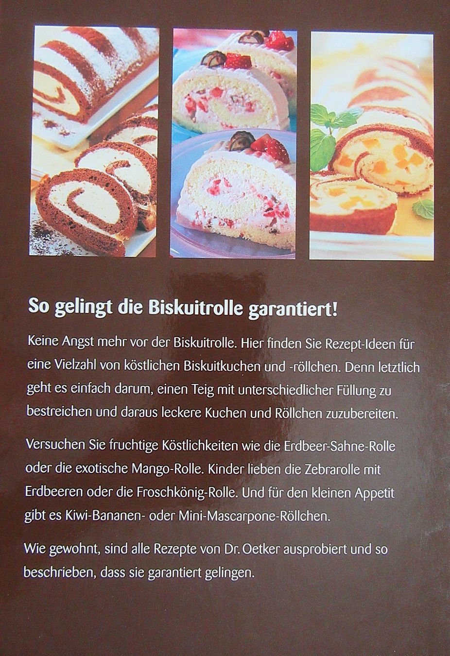 Libri: Biskuit Rollen - von Dr. Oetker – Usato da Auenstein venduto da Padabimbim 1
