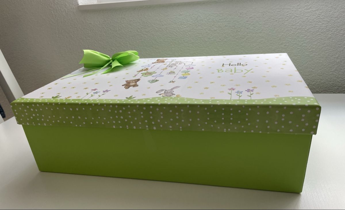 Transportkisten: Geschenkbox Hello Baby Motiv – Neu (gemäss Beschreibung) aus Niederhelfenschwil von jas_sq7y 1