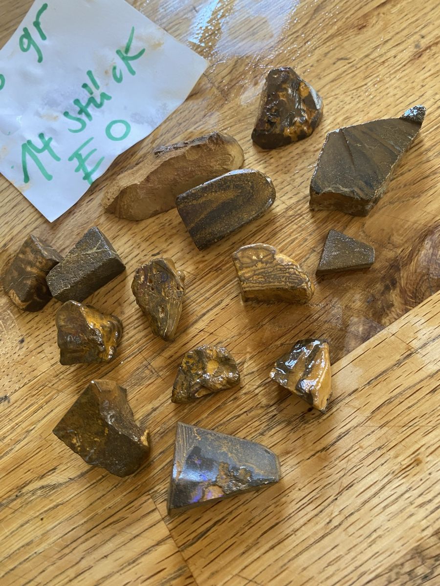 Edelsteine: 14 Boulder Rohopale  – Gebraucht aus Flawil von Naphtali 4