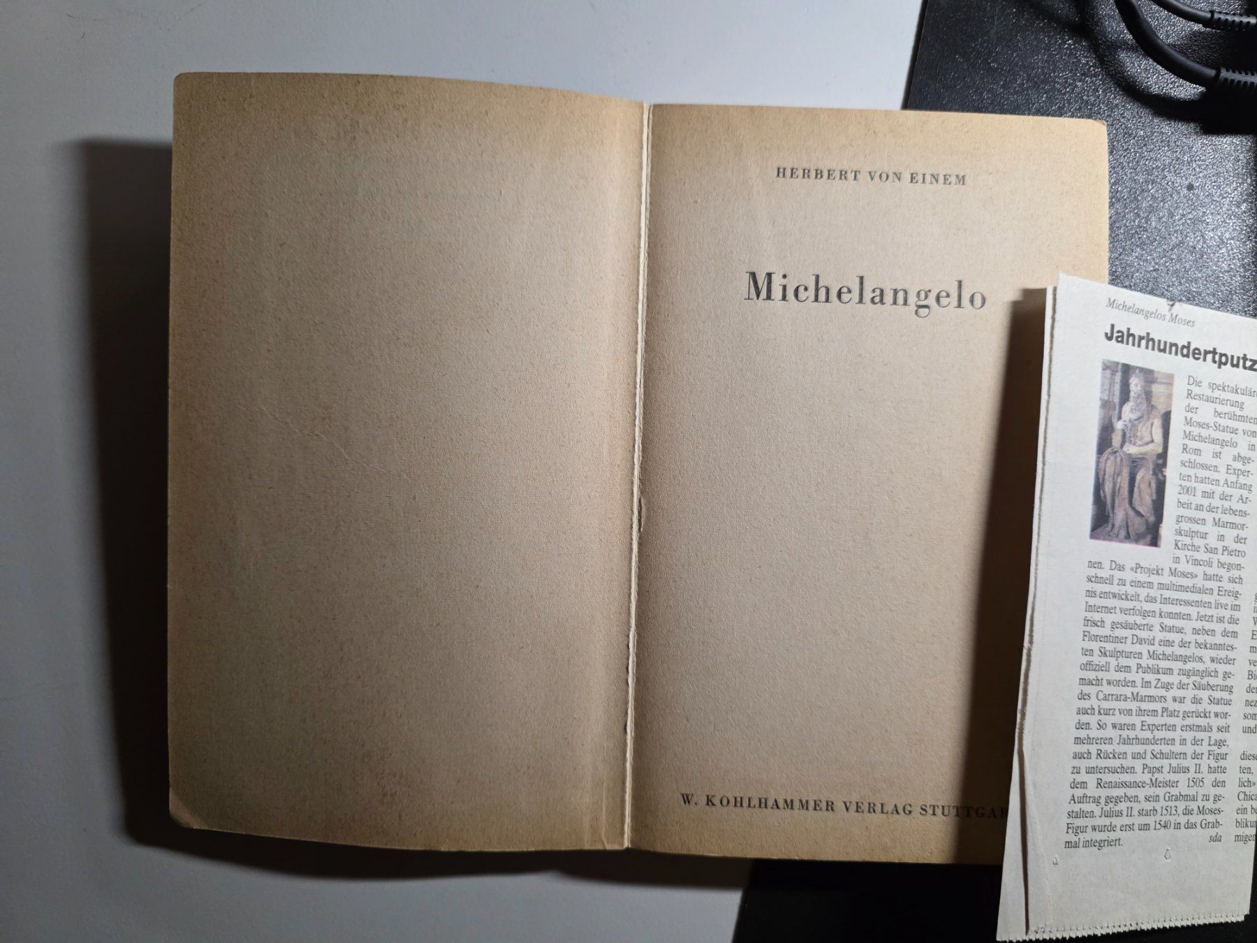 Libri: Urban Bücher - Herbert von Einem - MICHELANGELO - 1959 – Usato da Walterswil BE venduto da Lonitti 3