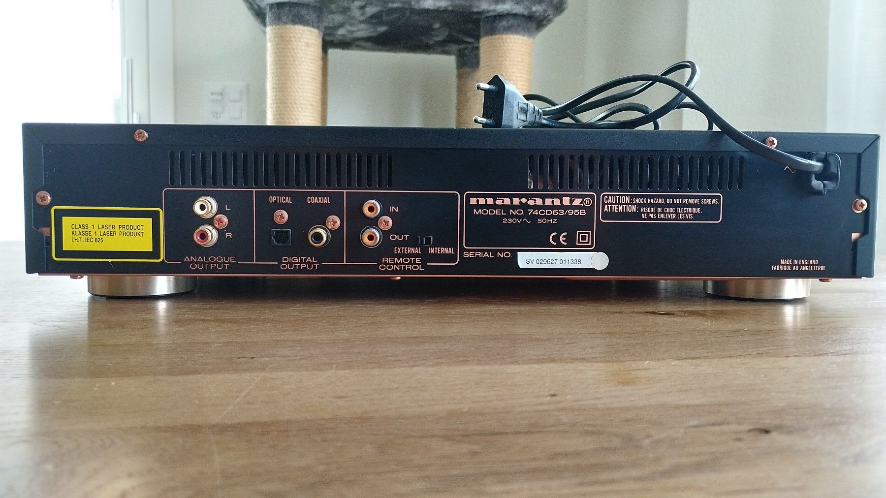 Marantz Lettore multimediale & Streamer: Marantz CD-63 MK II Signature Compact Disc Player – Usato da Eiken venduto da Koh 2