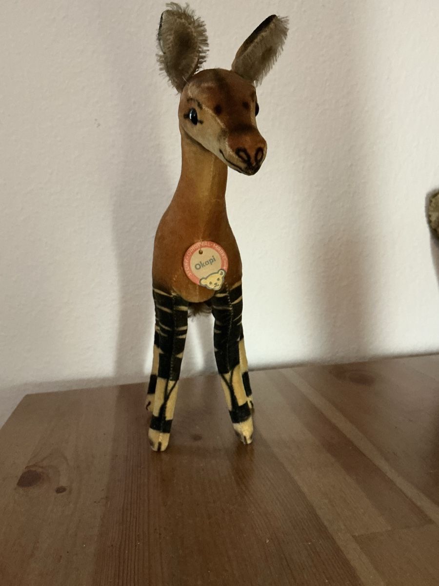Steiff Spielzeuge: Steiff Okapi Nr 6443 – Gebraucht aus Basel von Ajscha7o1