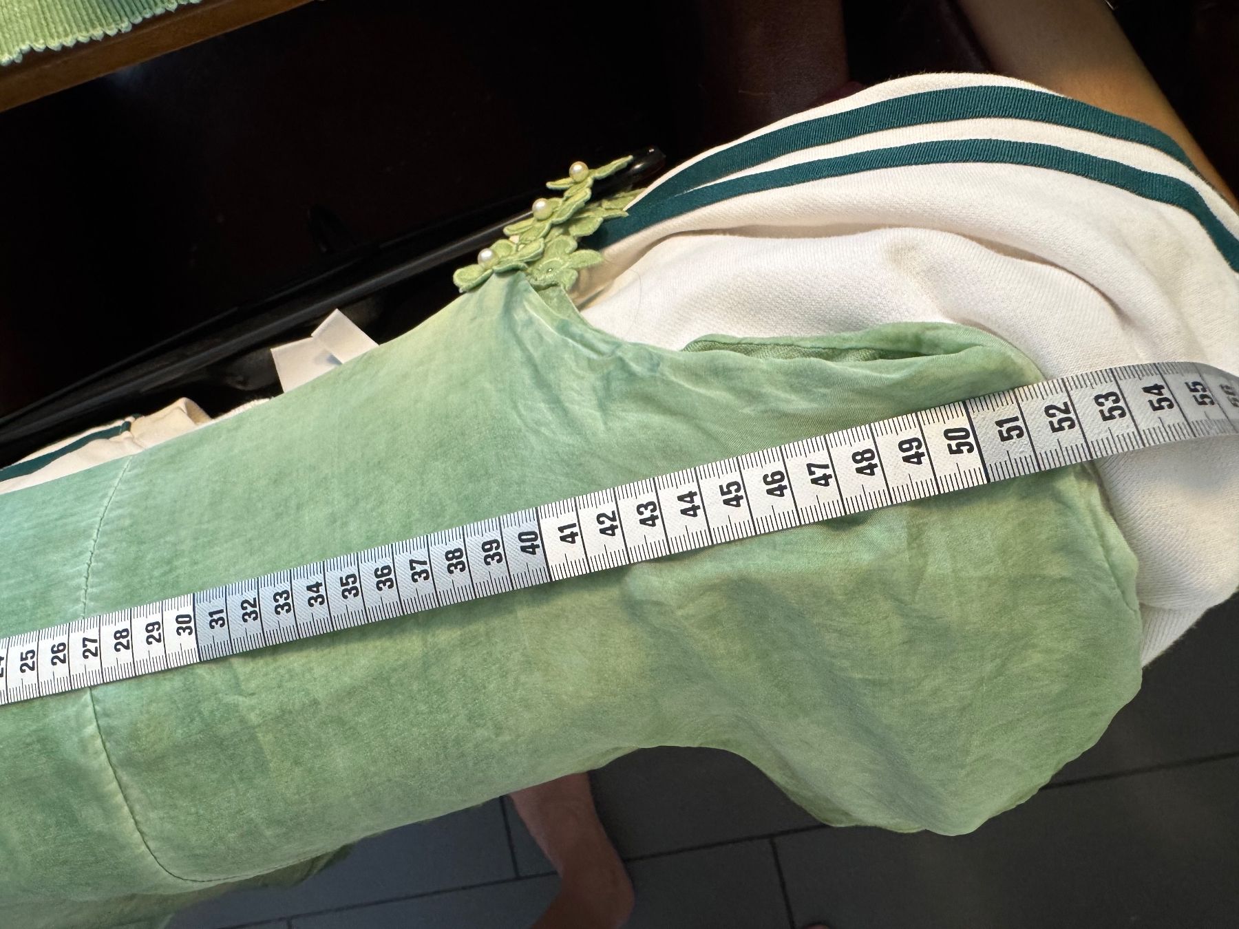 Top: Seidenbluse Top Oberteil – Usato da Obfelden venduto da cesarina10 6