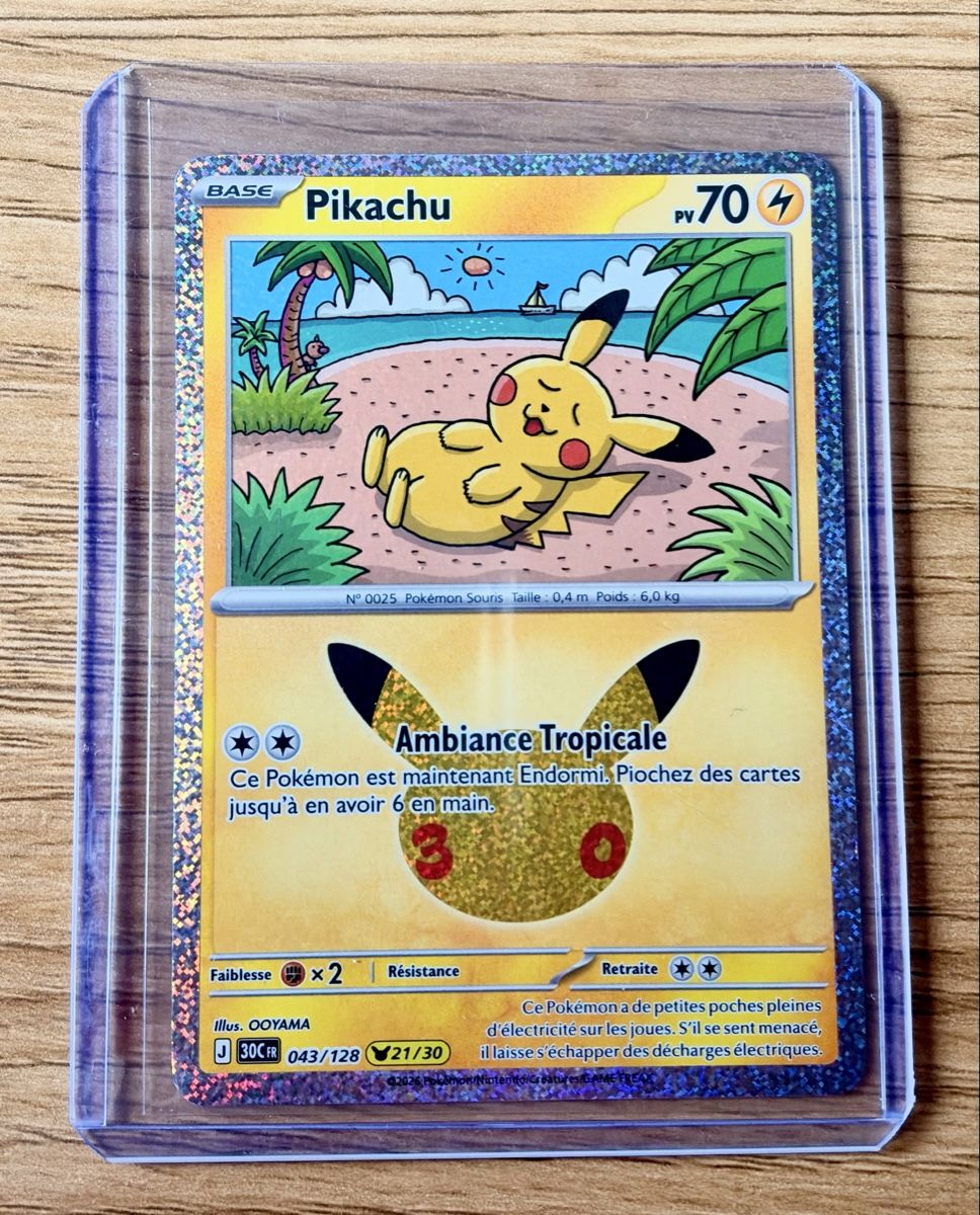 Pokémon Carte collezionabili: Pikachu – Nuovo (secondo la descrizione) da SAXON venduto da Mic_9
