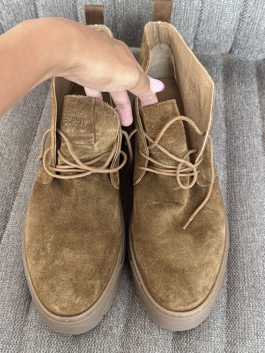 Esprit Scarpe da uomo: Esprit Wildleder Boots Gr. 44 NEU – Nuovo e nell'imballaggio originale da Luzern venduto da raquel.m 4