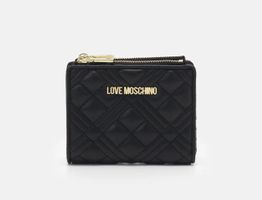 Love Moschino QUILTED TOP ZIP WALLET - Geldbörse