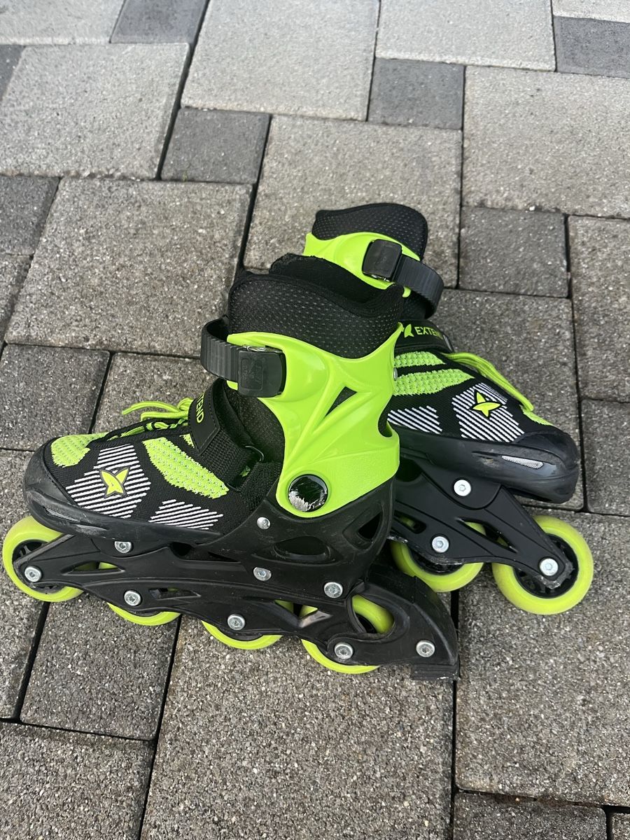 Patins à roul. & inline: Inline Skates Extend schwarz neongrün – D'occasion à Herisau par TomLie 1