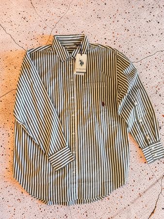U.S. Polo Assn. Damenhemd – Größe M – NEU mit Etikett