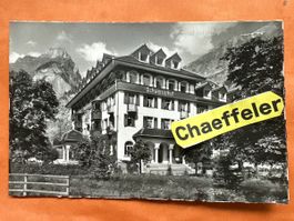 Alte Ansichtskarte Hotel Schweizerhof Kandersteg Rarität!