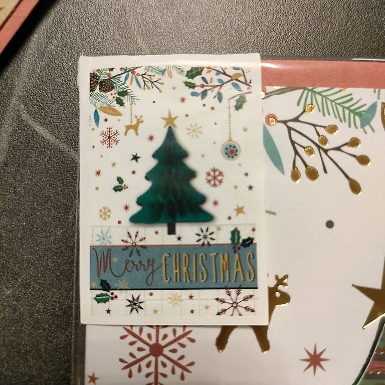 Cartoline: Weihnachtskarte mit aufklappbaren Tannenbaum – Usato da Schaffhausen venduto da tut_85dq 2