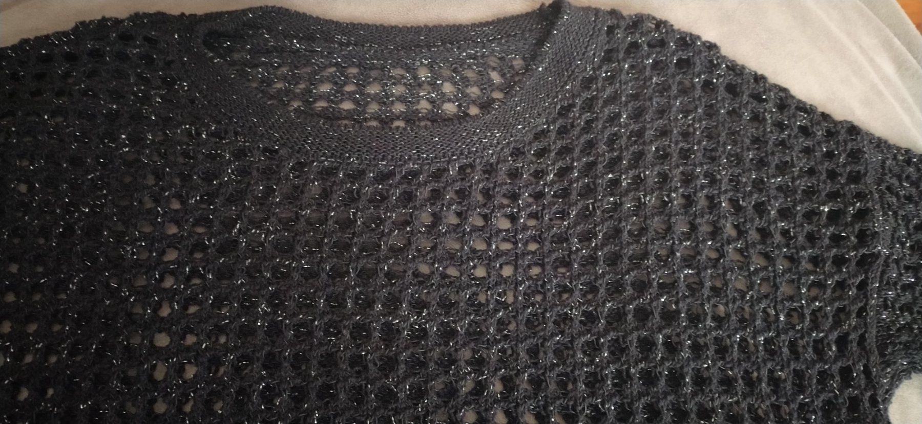 Maglioni & Felpe: Pull tricot ajouré "oversized" comme neuf/Durchbrochener "ov – Nuovo (secondo la descrizione) da MOUTIER venduto da Anto21 2