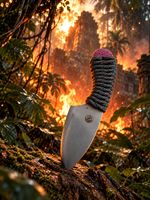 SABER TOOTH 1/1 – Survival & Bushcraft Knife Swiss Made