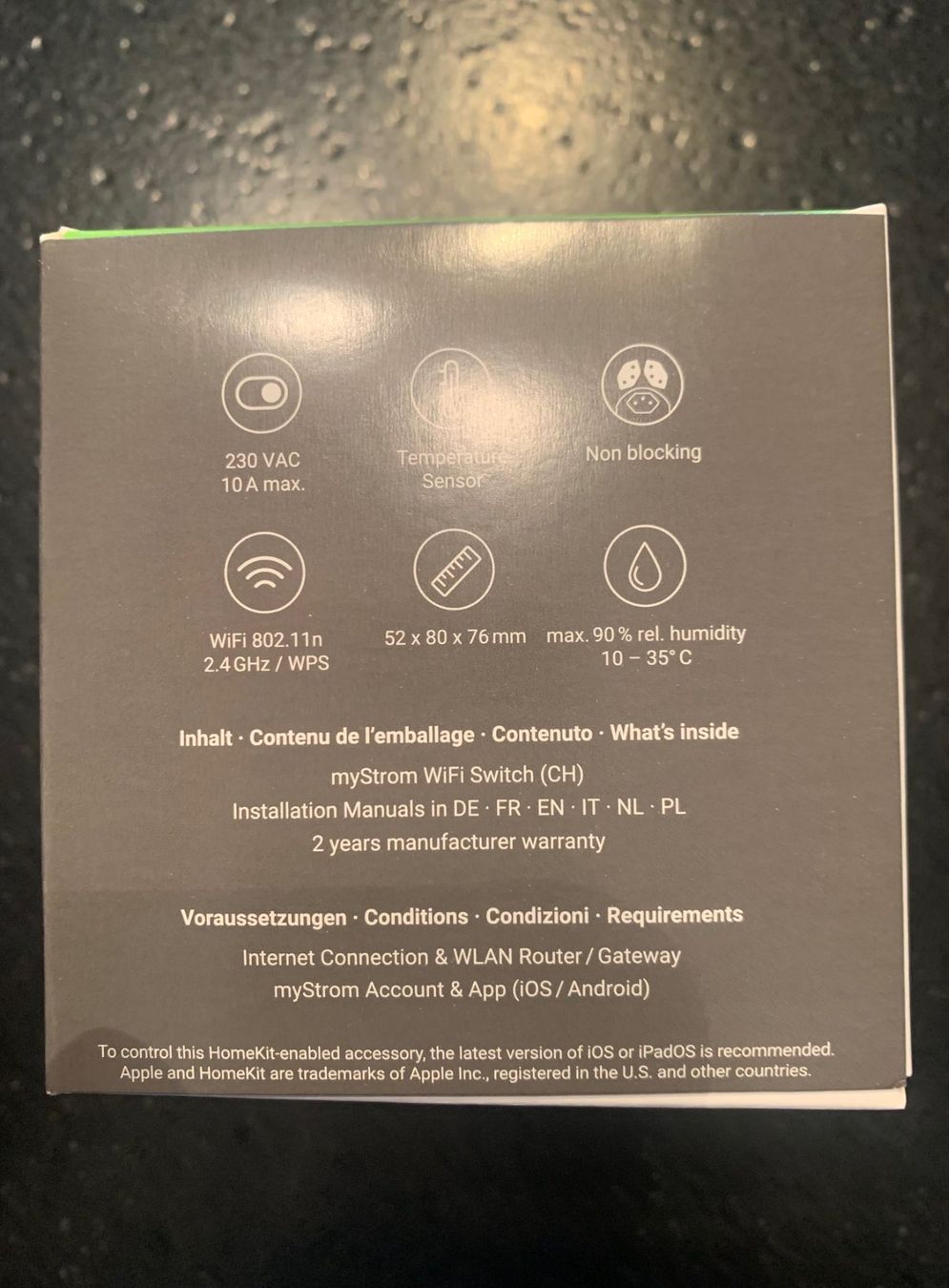 Steuerung: Prise Switch Wifi Mystrom – Neu und originalverpackt aus Les Breuleux von Jboju 3